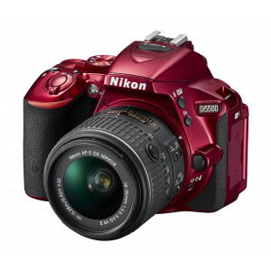 Nikon D5500 + NIKKOR 18 - 55 VR II SLR Digitalkamera, 24,2 Megapixel, Touchscreen LCD verstellbar, WLAN integriert, SD 8 GB 200 x Lexar Premium, Farbe: rot [Karte Nikon: 4 Jahre Garantie]-22